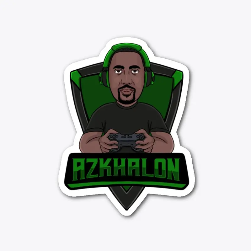 Azkhalon Logo Sticker